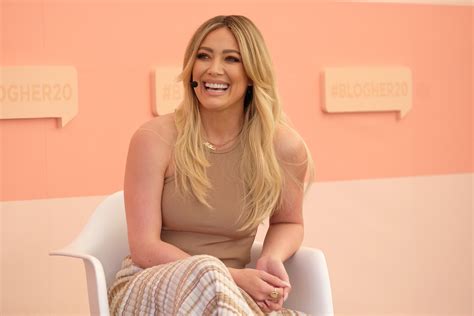 hilary duff in the nude|Hilary Duff Poses Naked And Talks Body Acceptance, Motherhood